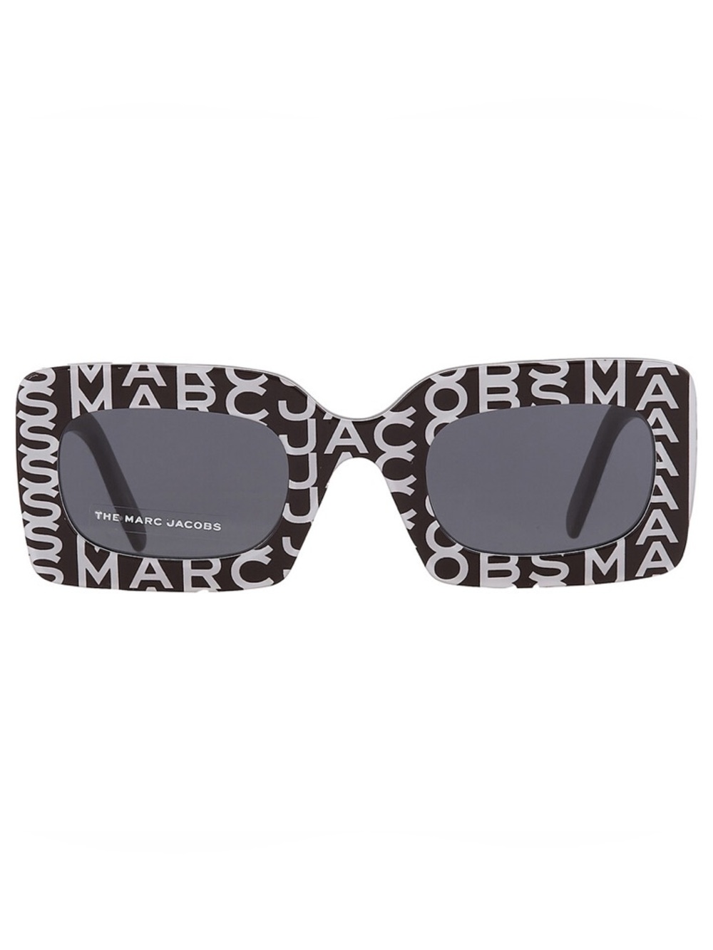 NWT MARC JACOBS Monogram Grey Square Ladies Sunglasses [*Authentic*] — One Size - Picture 2 of 7